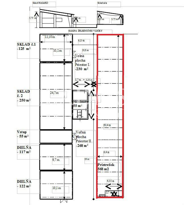 Rent Storehouses and Workshops, Storehouses and Workshops, Bytčická ce
