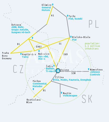 Sale Land plots - commercial, Land plots - commercial, Čadca, Slovakia