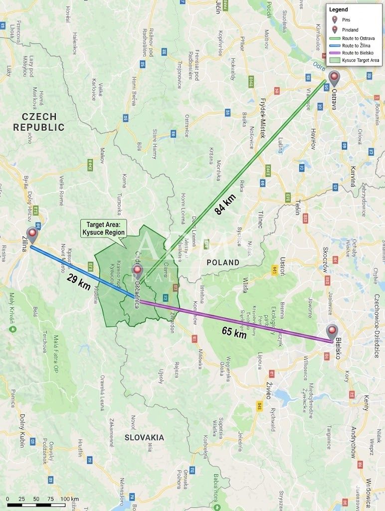 Industrial plots Oščadnica