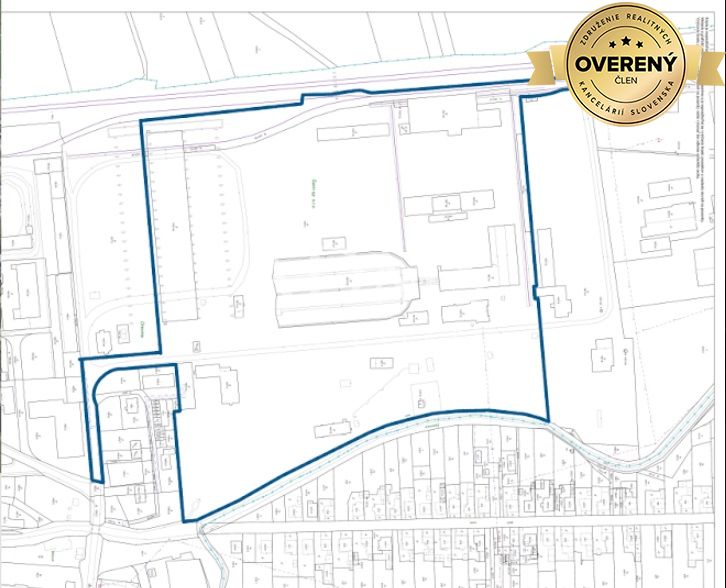 Industrial plot for modern production area