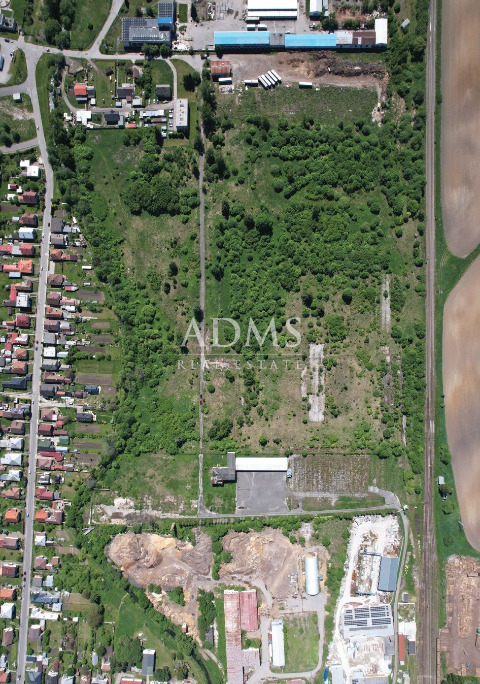 Industrial plot for modern production area