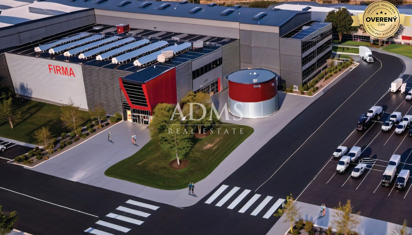 Industrial plot for modern production area