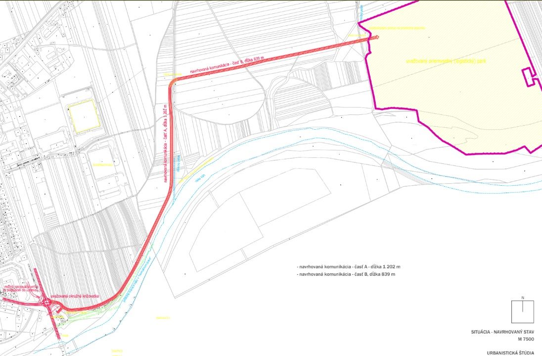Industrial plots Kotešová