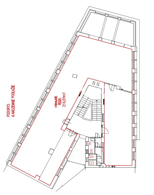 Office premises in the Center of Žilina