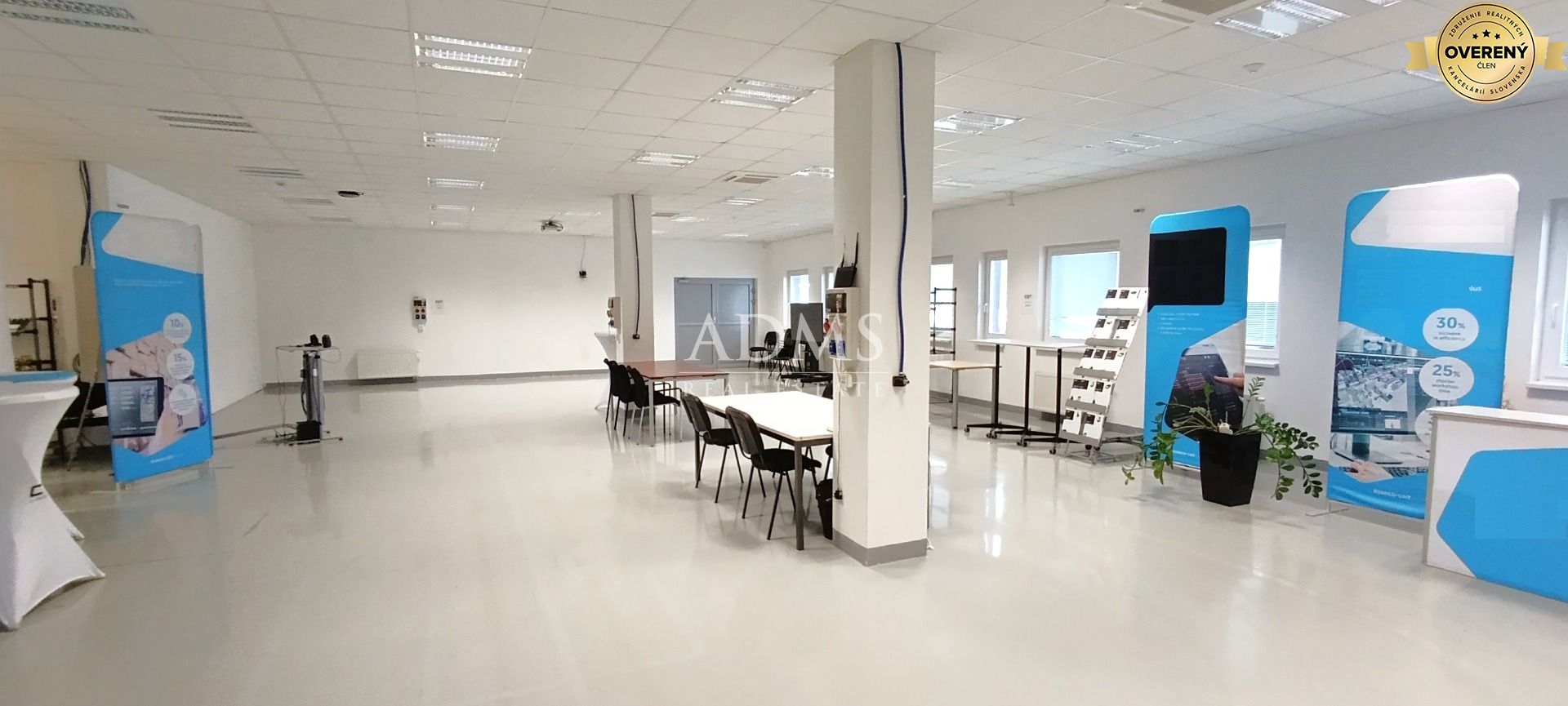 Space for a café or bistro near the university