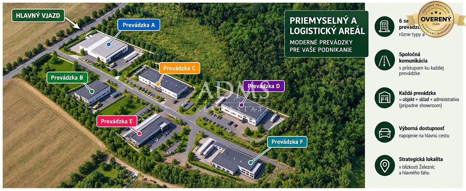 Land for business purposes (wholesale, logistics, services)